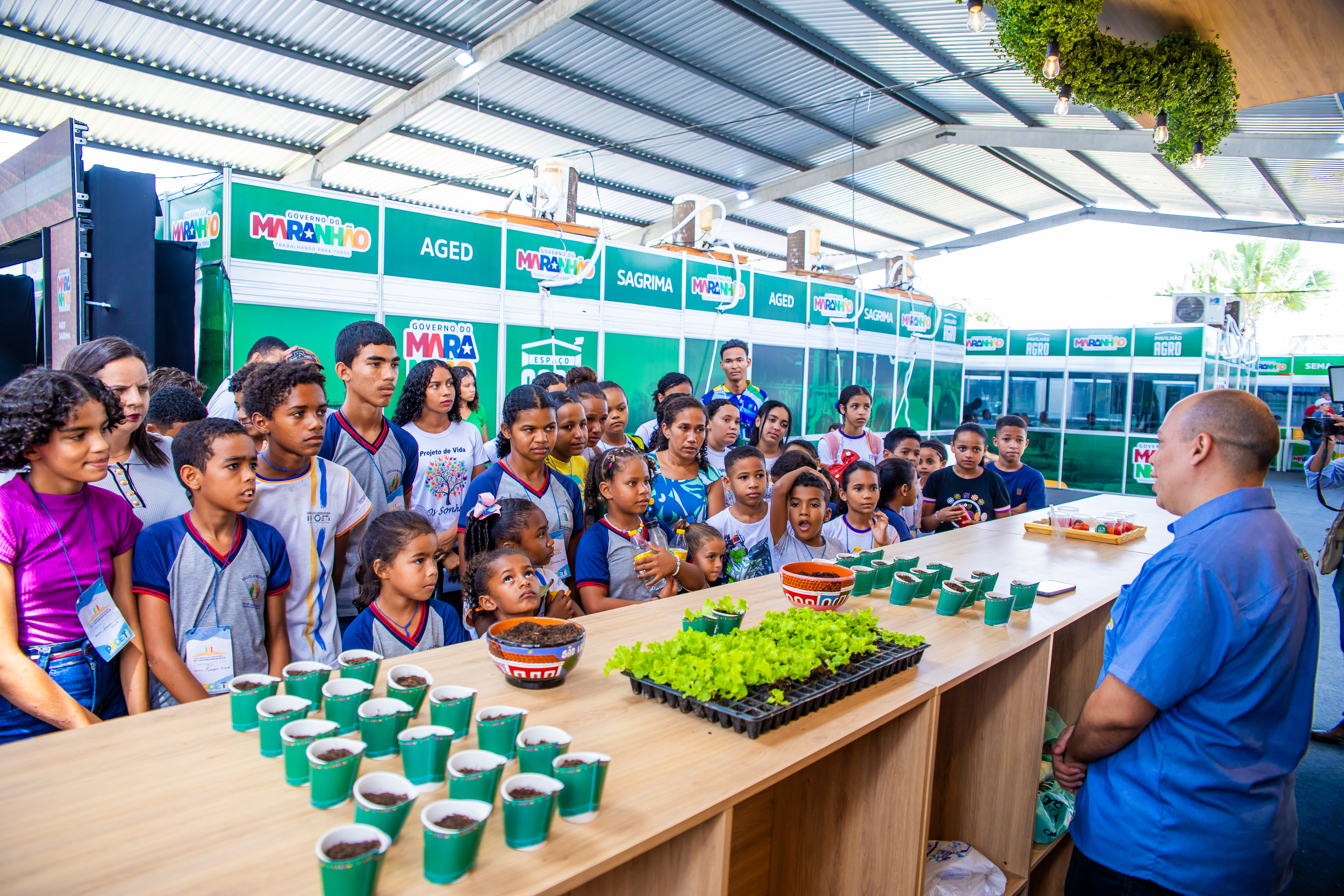 Atividade do IBGS durante o AGROBALSAS